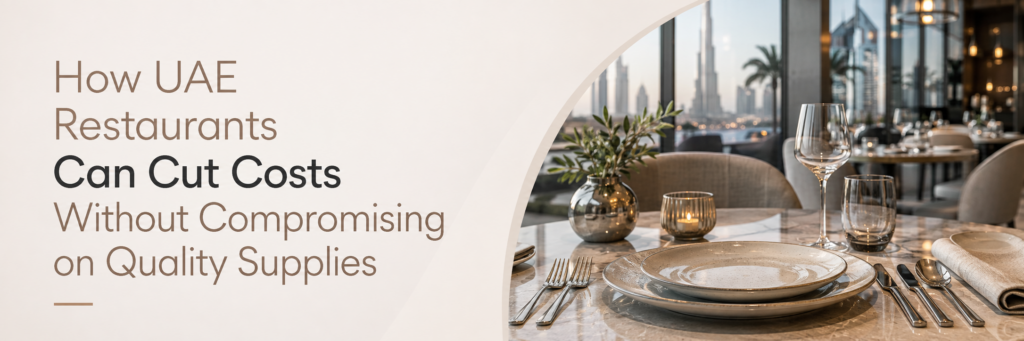 How UAE Restaurants Can Cut Costs Without Compromising on Quality Supplies