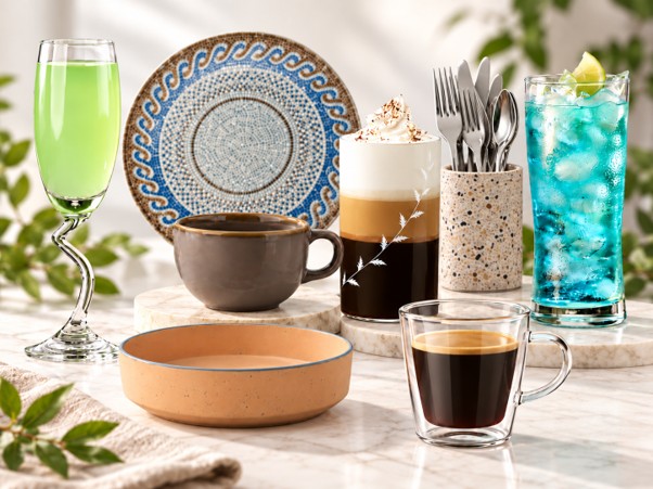 Crockery, Glassware and Cutlery for Cafes