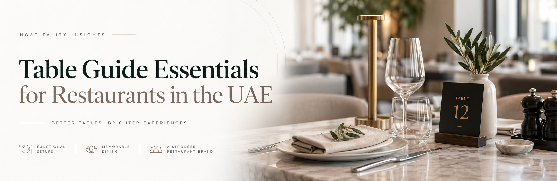 Table Guide Essentials for Restaurants