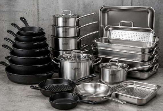 Pots, Pans, and Cookware for a Working Kitchen