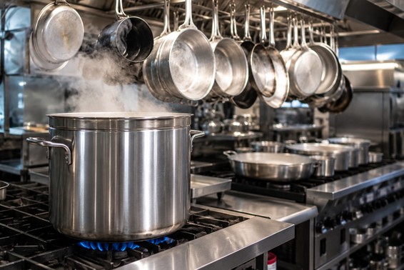 High-Volume Restaurant Kitchen